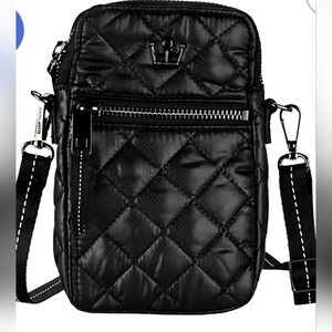 Oliver Thomas Cell Phone Crossbody 2 Black NWOT